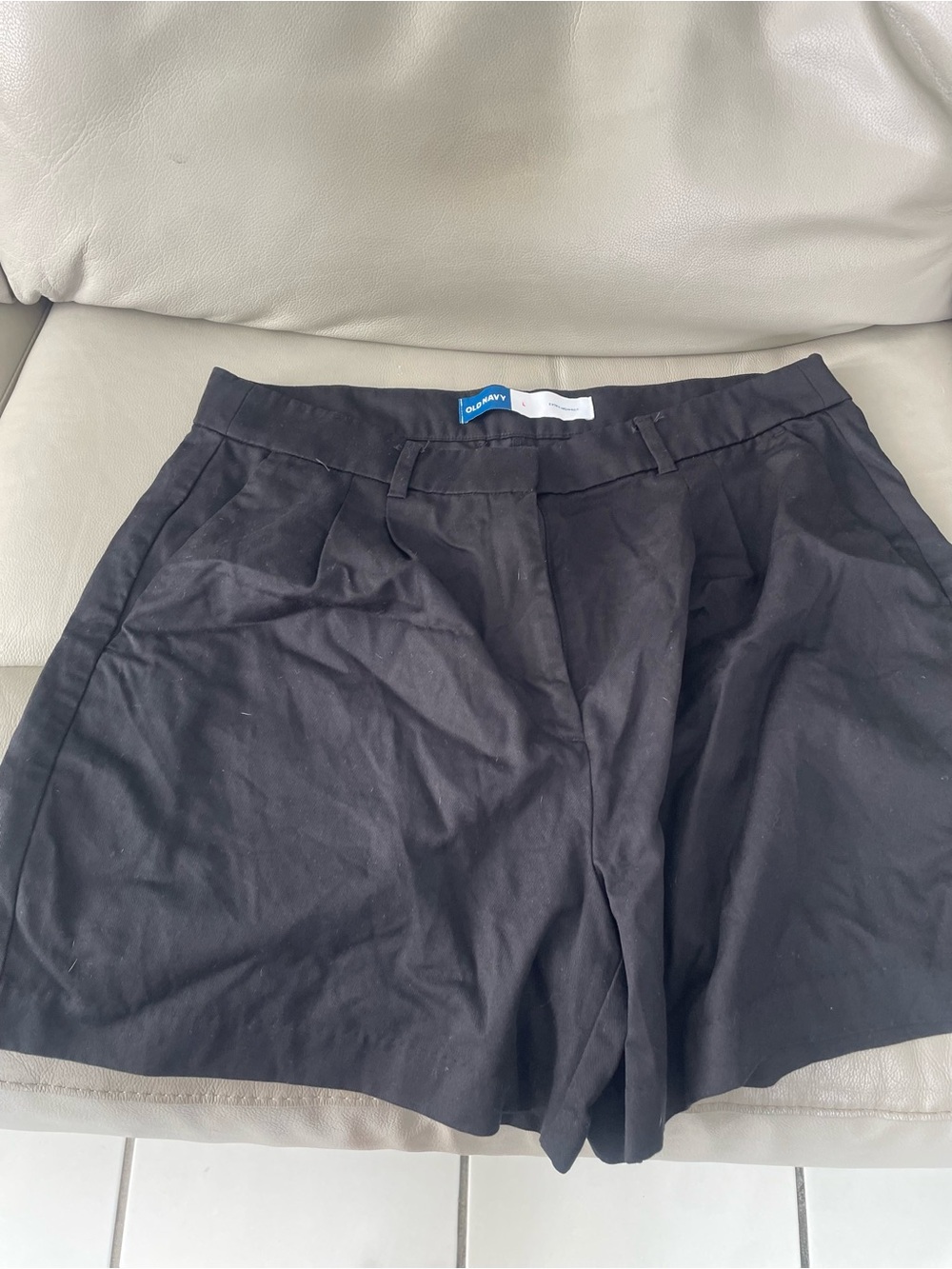 Old Navy Black Women's Dressy Tailored Shorts